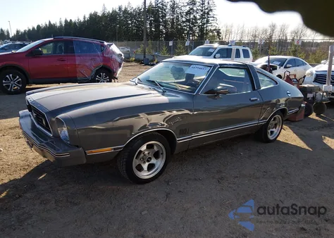 1978 Ford Mustang from USA, damaged, VIN 8R03Z128678
